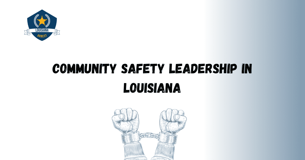 Community Safety Leadership in Louisiana 1