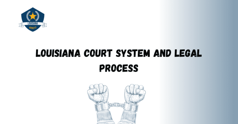 Louisiana Court System and Legal Process 1