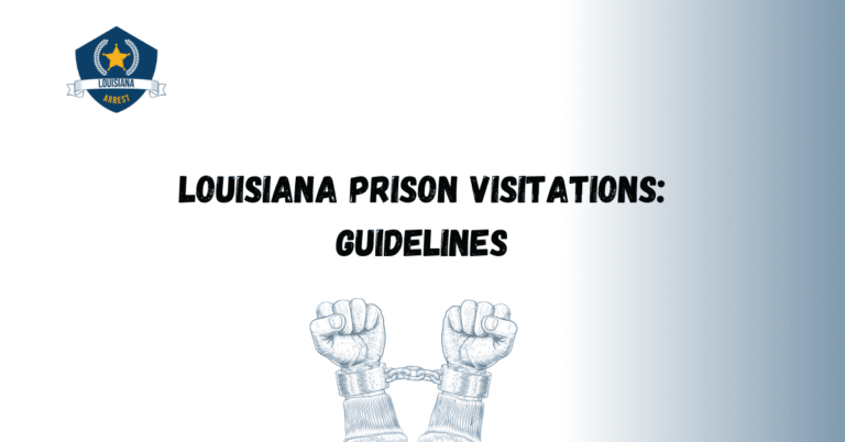 Louisiana Prison Visitations Guidelines 1