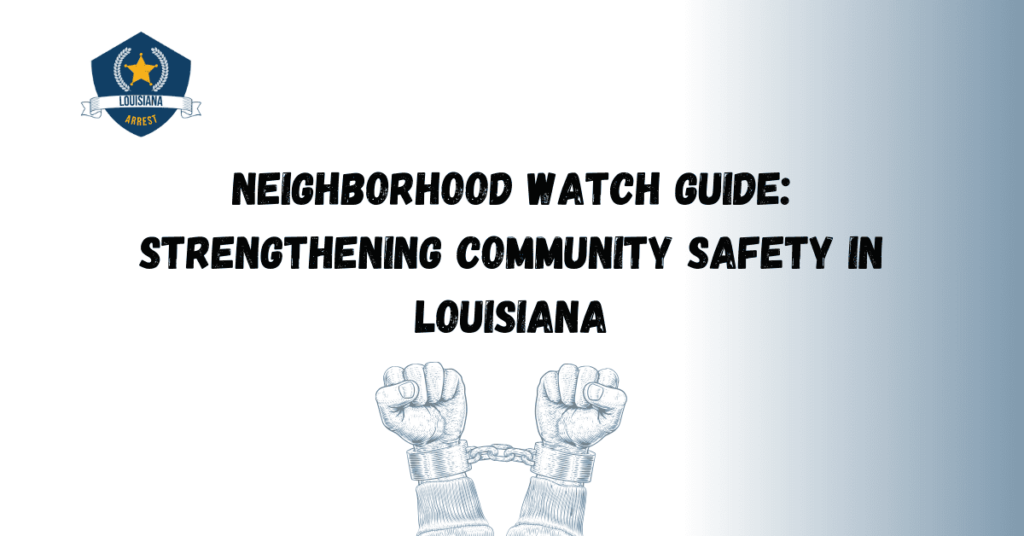 Neighborhood Watch Guide: Strengthening Community Safety